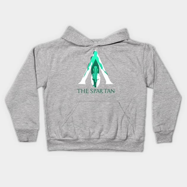 The Spartan Kids Hoodie by ArnarionArt